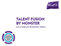 Talent Fusion by Monster Logo