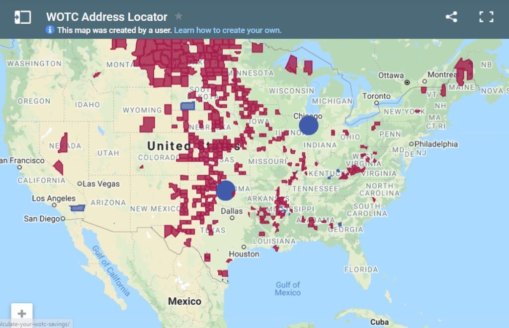 WOTC Address Locator Map